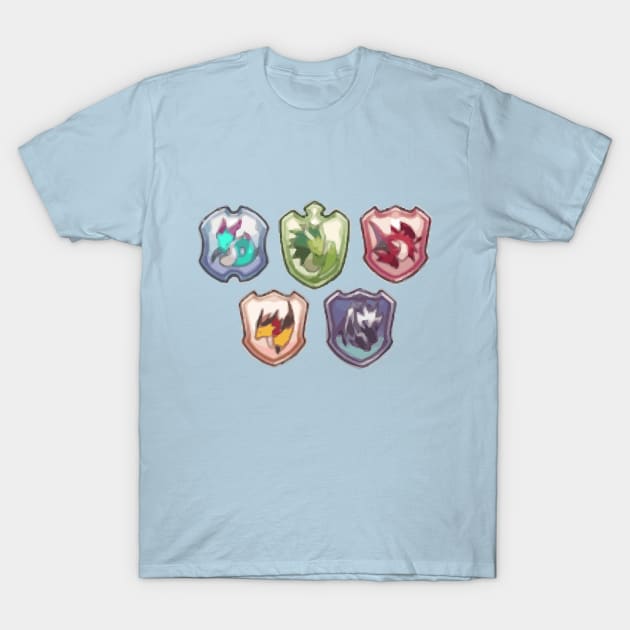 Dragalia Lost Greatwyrms T-Shirt by The KCB Collection